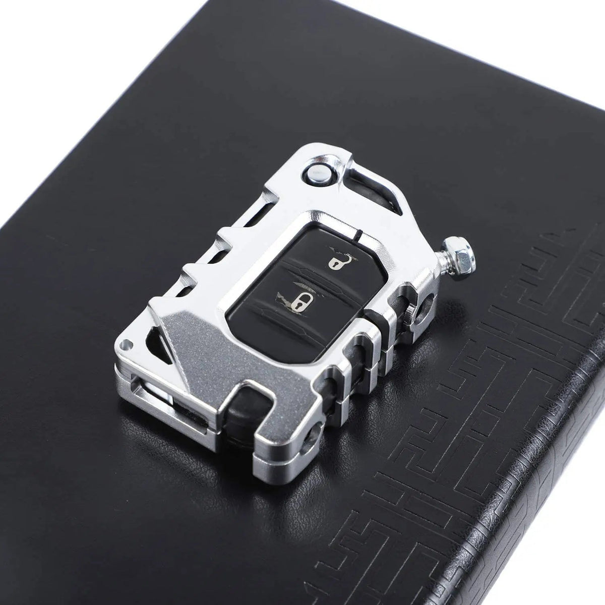 For 2018+ Jeep Wrangler JL JLU JT Key Fob Cover Key Holder Shell