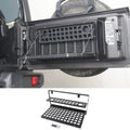 For 2018+ Jeep Wrangler JL JLU Metal Rear Door Tailgate Table Shelf Storage Rack