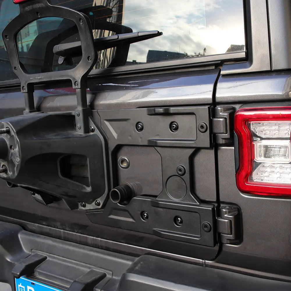 For 2018+ Jeep Wrangler JL JLU Oversized Enhance Spare Tire Mounting Bracket Kit