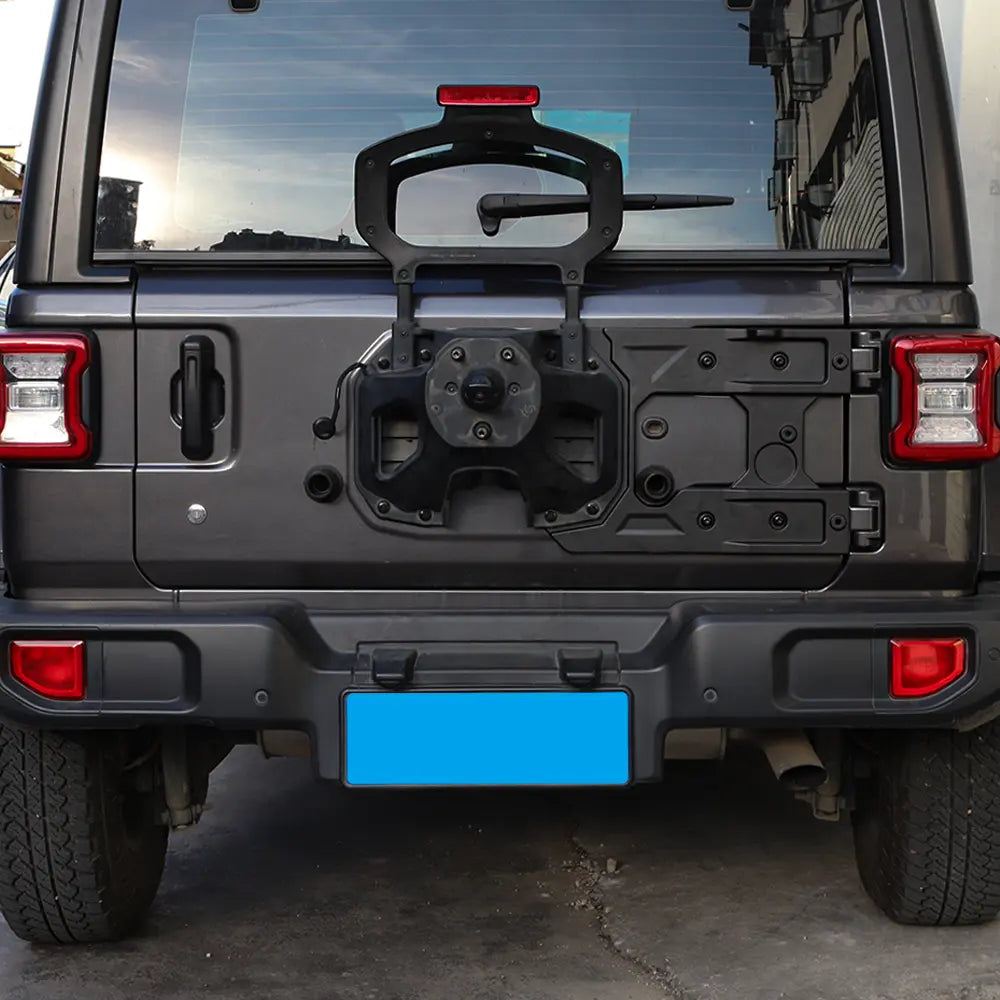 For 2018+ Jeep Wrangler JL JLU Oversized Enhance Spare Tire Mounting Bracket Kit