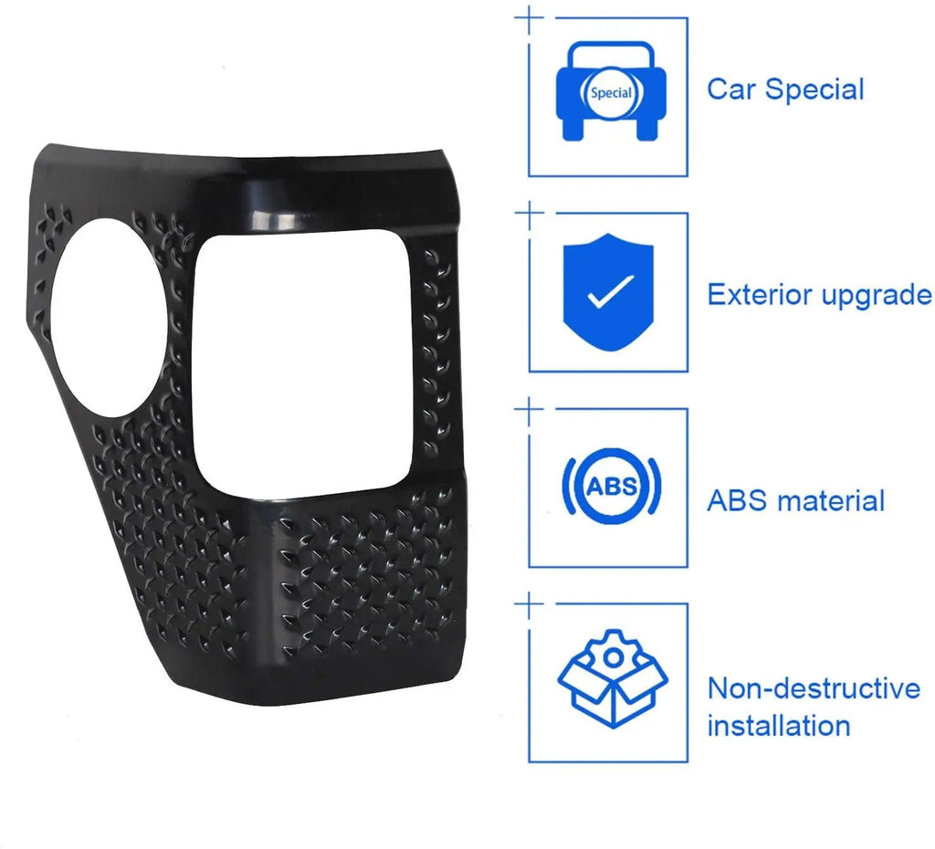 For 2018+ Jeep Wrangler JL JLU Rear Taillight Body Armor Corner Guards