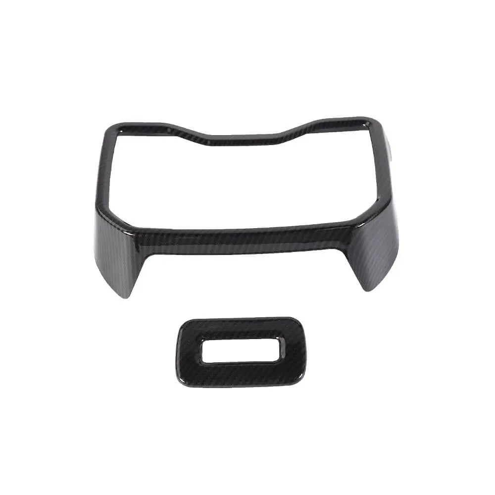 For 2018+ Jeep Wrangler JL JLU Rear Water Cup Holder Decor Cover Seat Armrest Trim