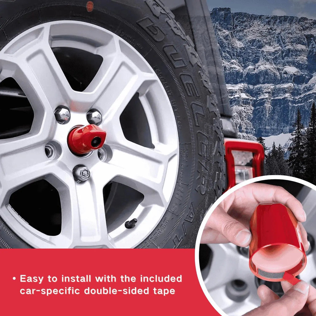 For 2018+ Jeep Wrangler JL JLU Rear Wheel Camera Decoration Cover Trim