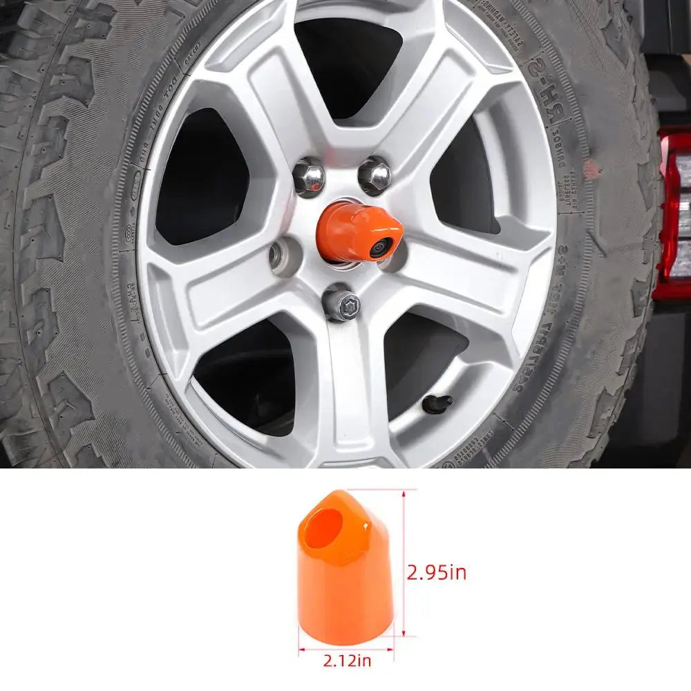 For 2018+ Jeep Wrangler JL JLU Rear Wheel Camera Decoration Cover Trim