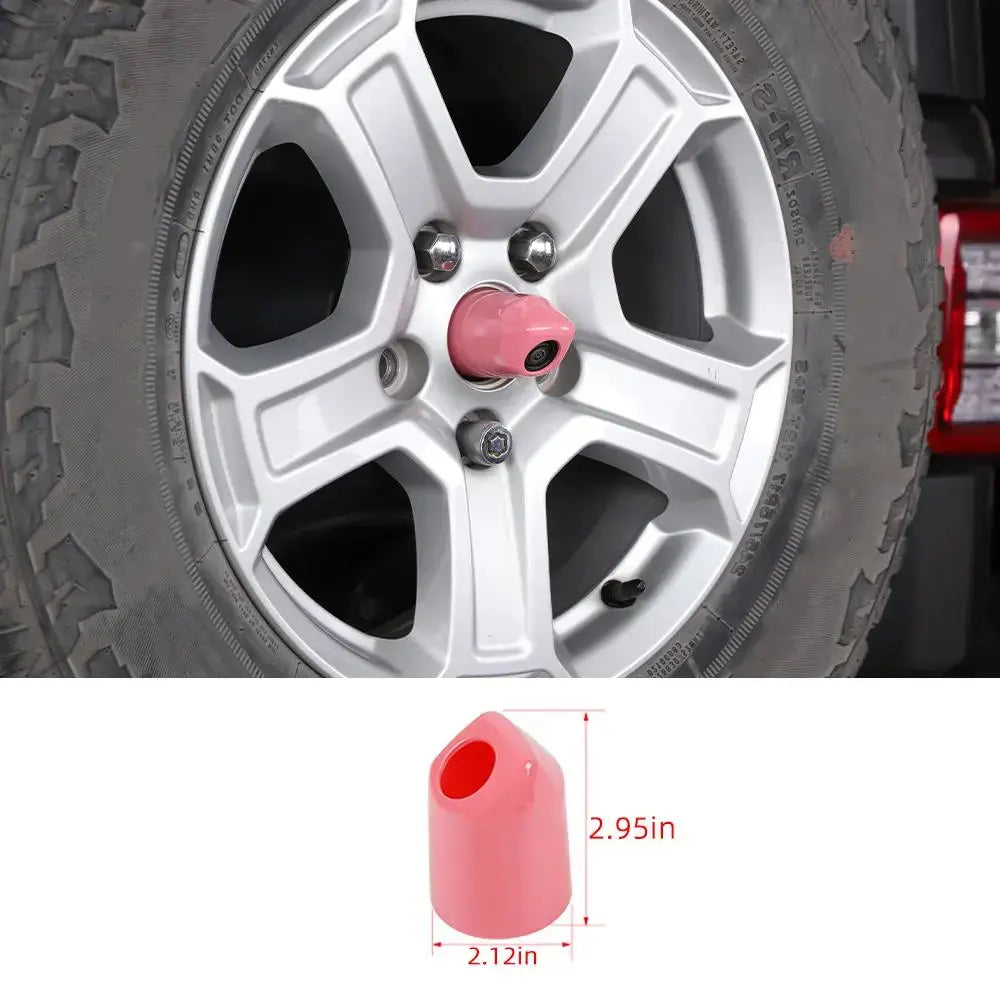 For 2018+ Jeep Wrangler JL JLU Rear Wheel Camera Decoration Cover Trim