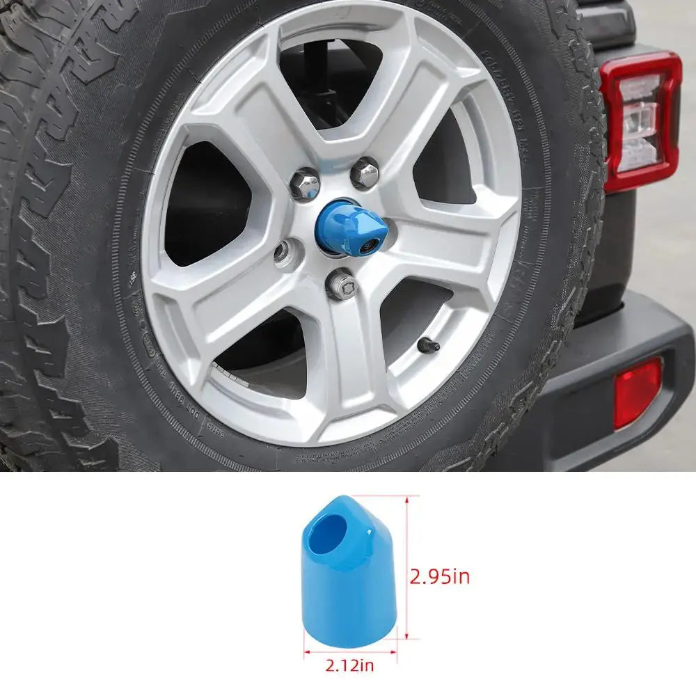 For 2018+ Jeep Wrangler JL JLU Rear Wheel Camera Decoration Cover Trim