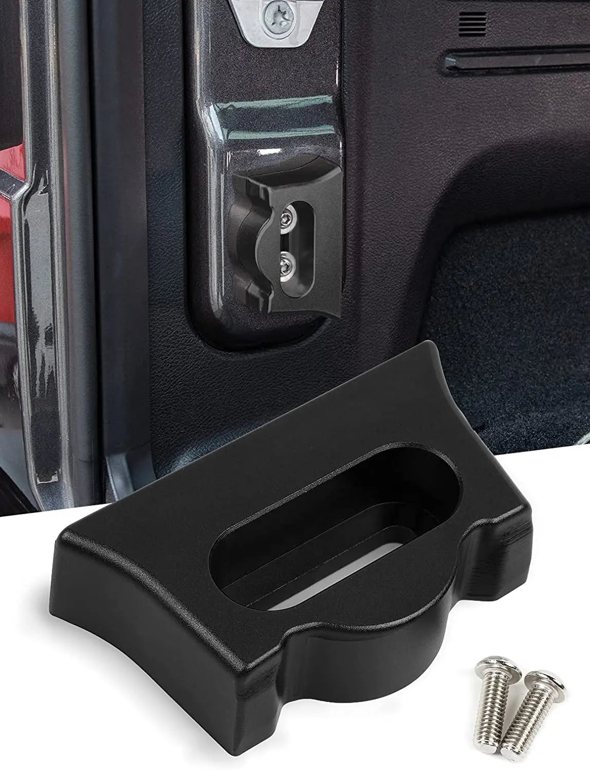 For 2018+ Jeep Wrangler JL JLU Tailgate Limiter Rear Trunk Door Latch, Tailgate Replacement  Aluminum Alloy