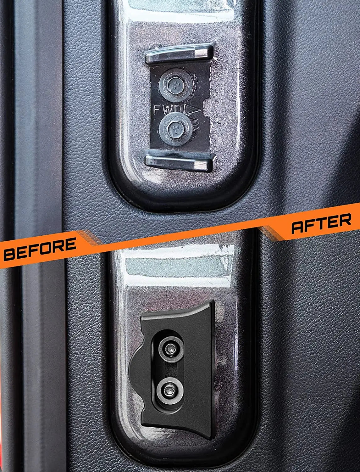 For 2018+ Jeep Wrangler JL JLU Tailgate Limiter Rear Trunk Door Latch, Tailgate Replacement  Aluminum Alloy