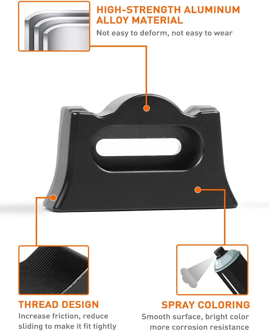 For 2018+ Jeep Wrangler JL JLU Tailgate Limiter Rear Trunk Door Latch, Tailgate Replacement  Aluminum Alloy