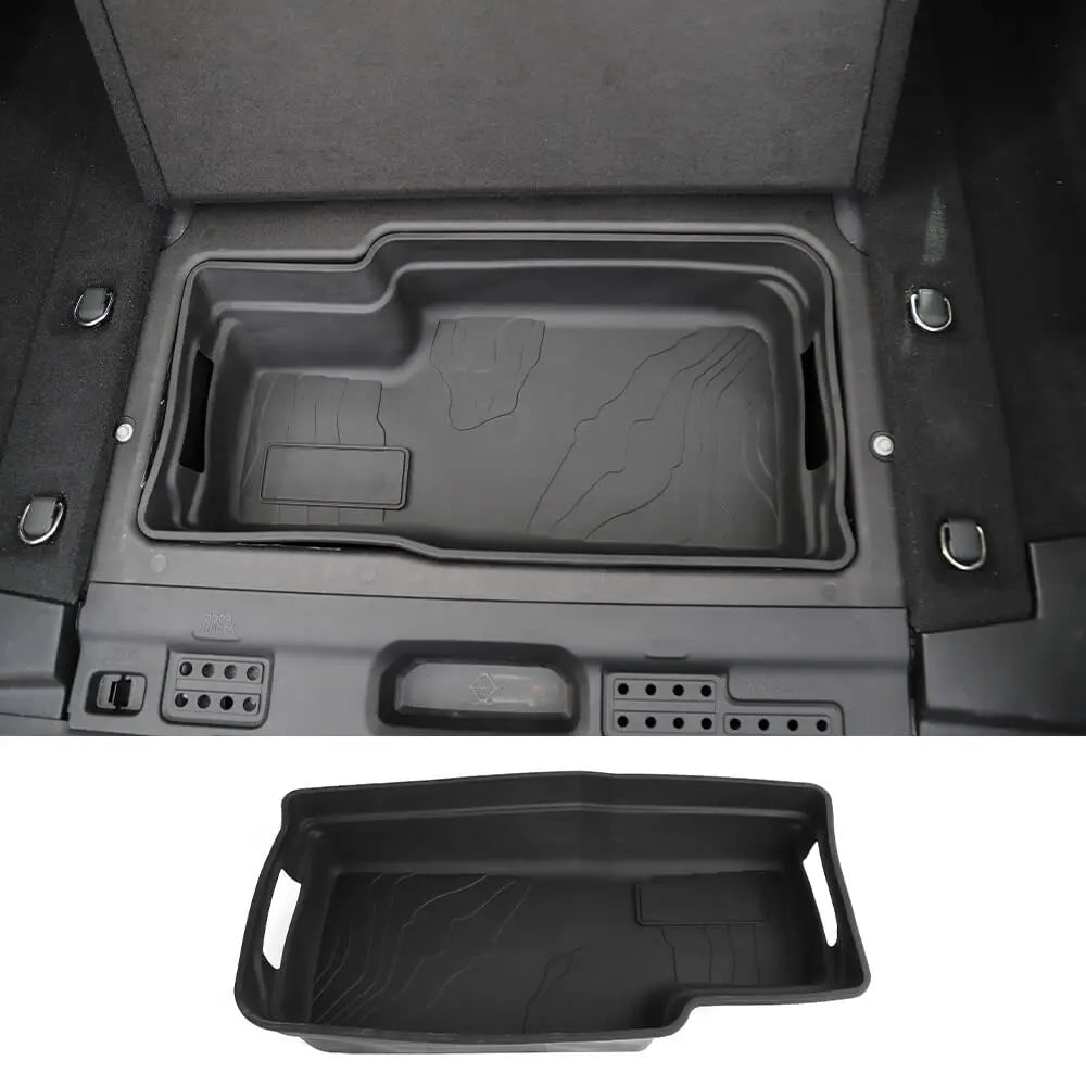 For 2018+ Jeep Wrangler JL JLU Trunk Cargo Area Tray Tub Liner Organizer Storage Box
