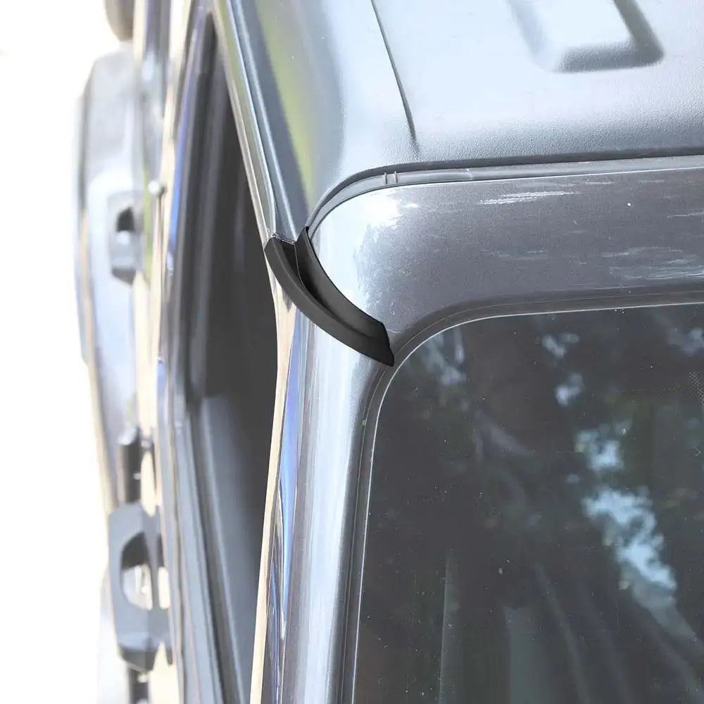 For 2018+ Jeep Wrangler JL JLU & Gladiator JT 1 Pair Hardtop Rain Diverter Drip Rail Extension Rain Gutter