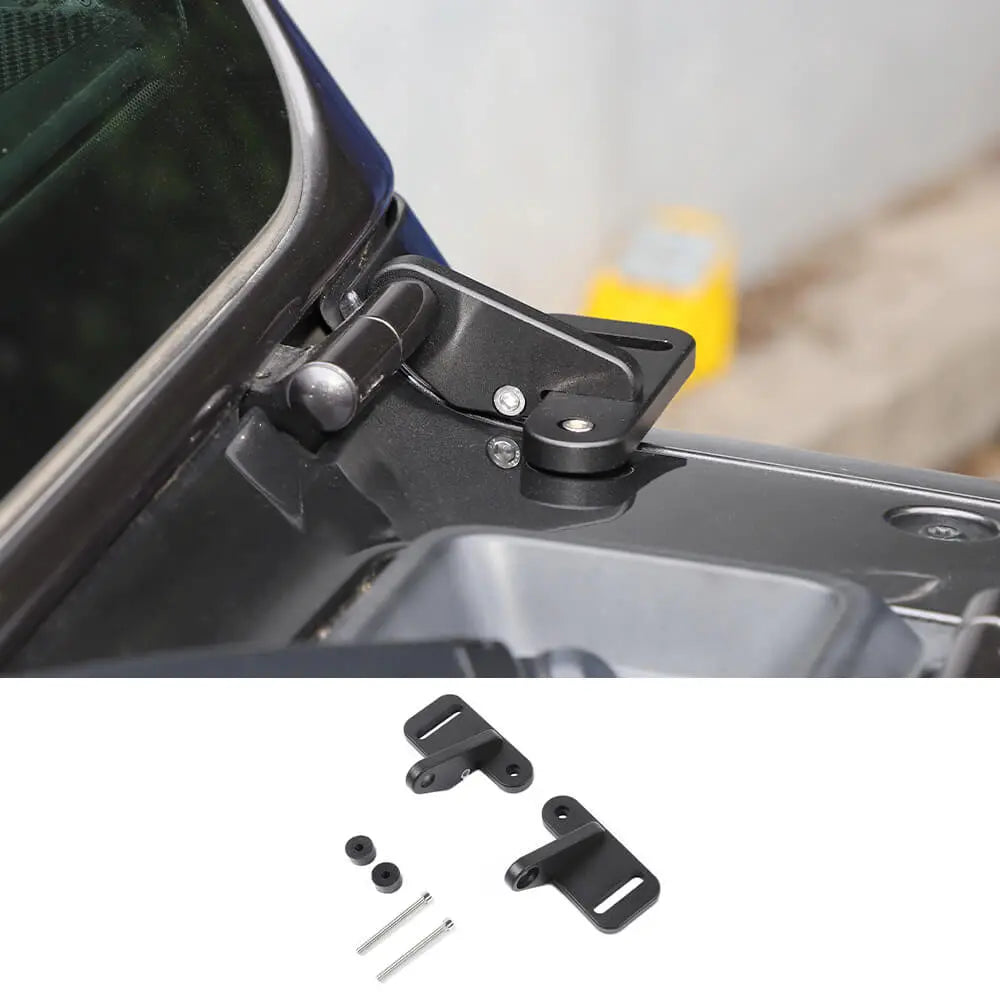 For 2018+ Jeep Wrangler JL JLU & Gladiator JT 2x A-pillar Light Lamp Pod Bracket Mount Support Aluminum