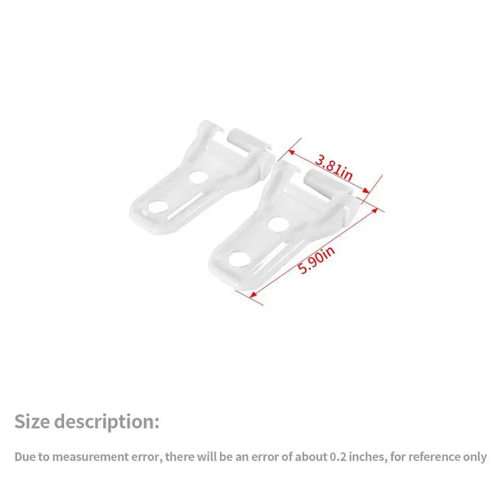 For 2018-2025 Jeep Wrangler JL JLU & Gladiator JT 4Door Door & Engine Hood Hinge Trim Cover Kit