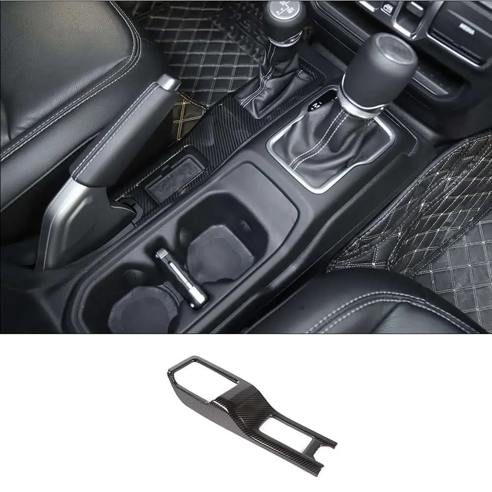 For 2018+ Jeep Wrangler JL JLU & Gladiator JT 4WD Four Wheel Drive Gear Shift Panel Cover Frame Trim