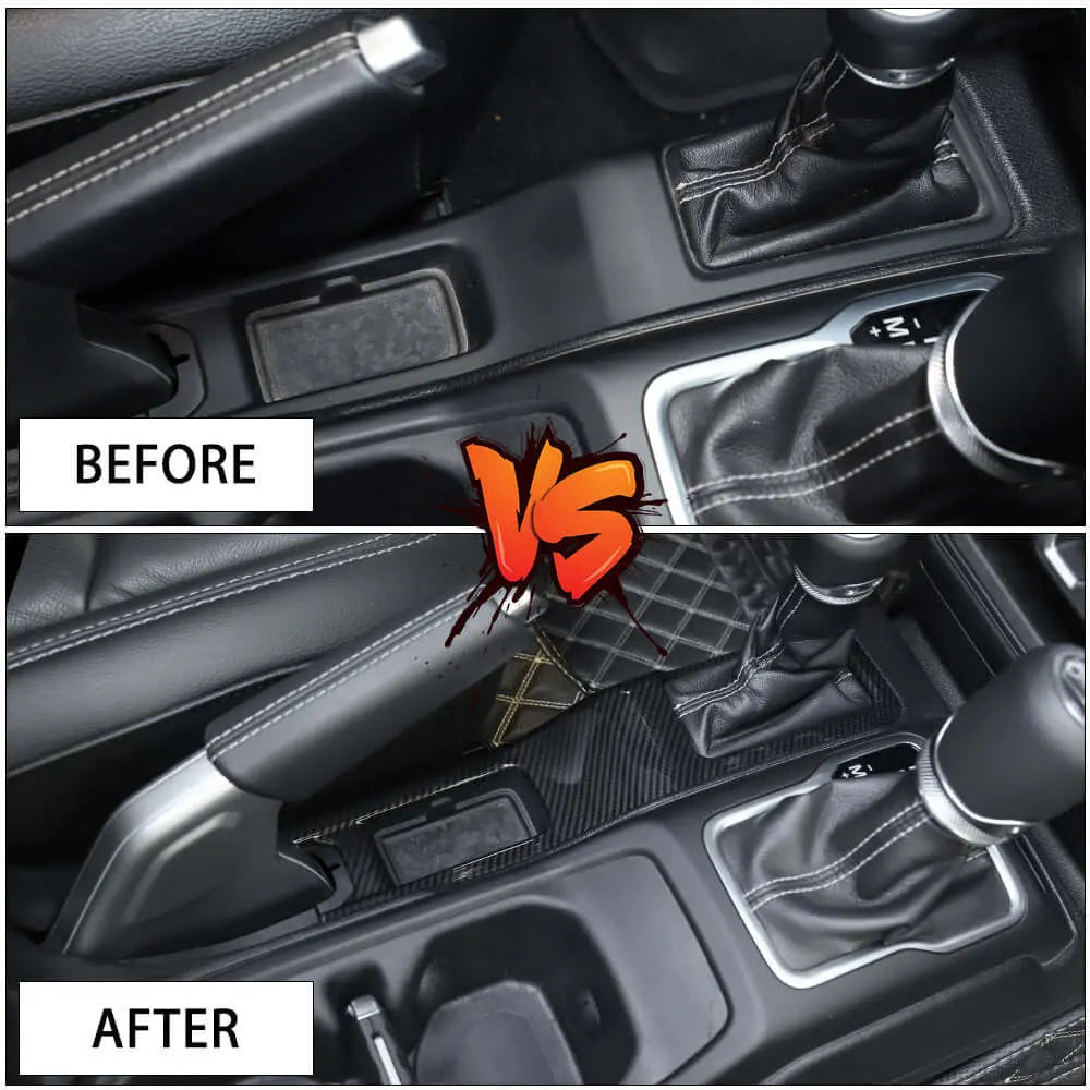 For 2018+ Jeep Wrangler JL JLU & Gladiator JT 4WD Four Wheel Drive Gear Shift Panel Cover Frame Trim