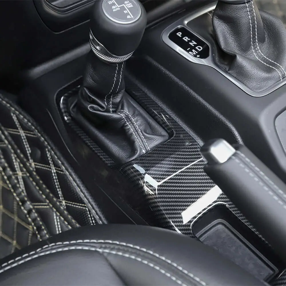 For 2018+ Jeep Wrangler JL JLU & Gladiator JT 4WD Four Wheel Drive Gear Shift Panel Cover Frame Trim
