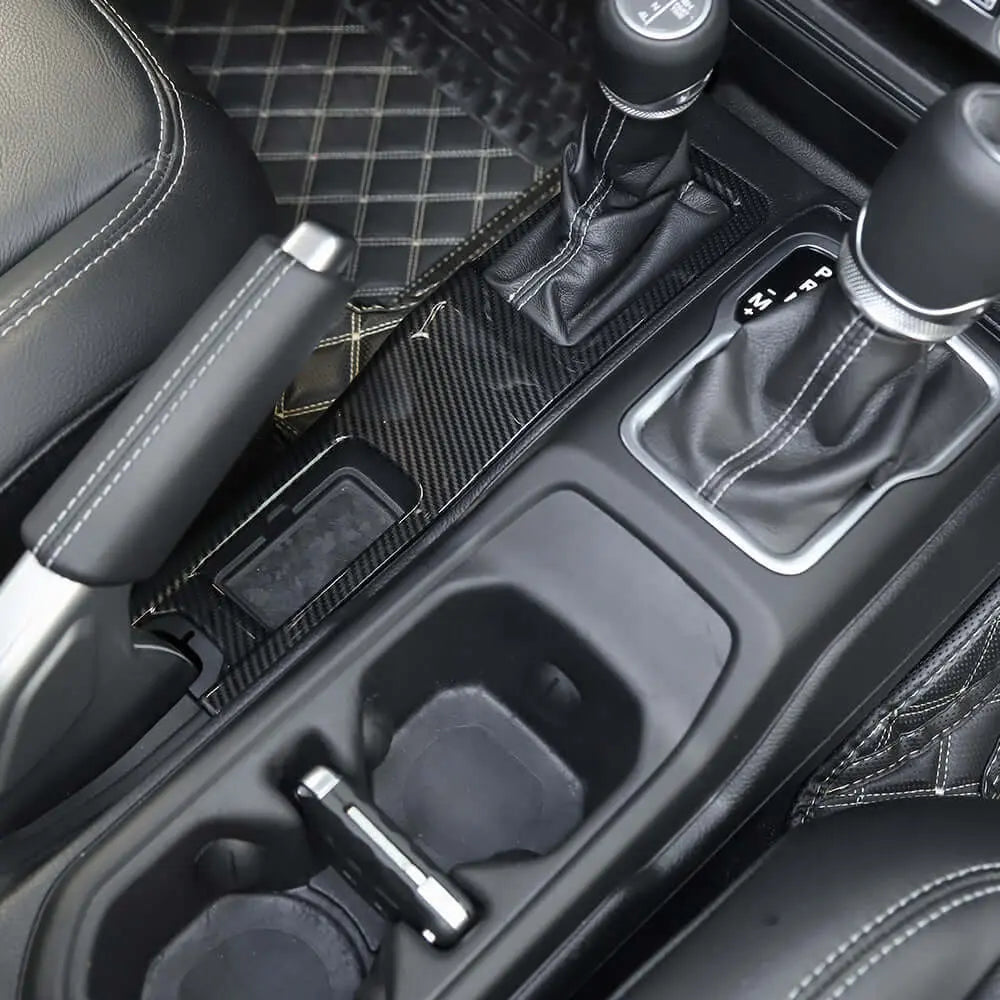 For 2018+ Jeep Wrangler JL JLU & Gladiator JT 4WD Four Wheel Drive Gear Shift Panel Cover Frame Trim
