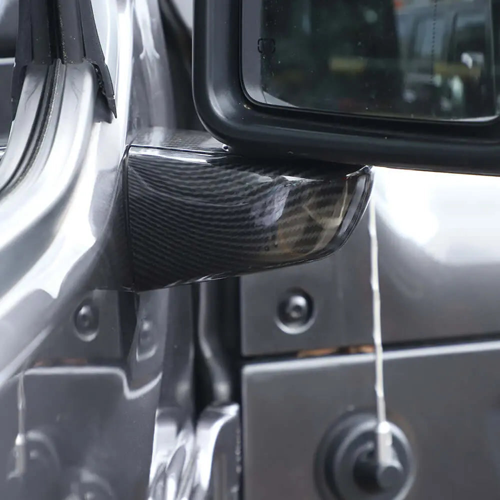For 2018+ Jeep Wrangler JL JLU & Gladiator JT 4pcs Rearview Side Mirrors Base Cover Trim