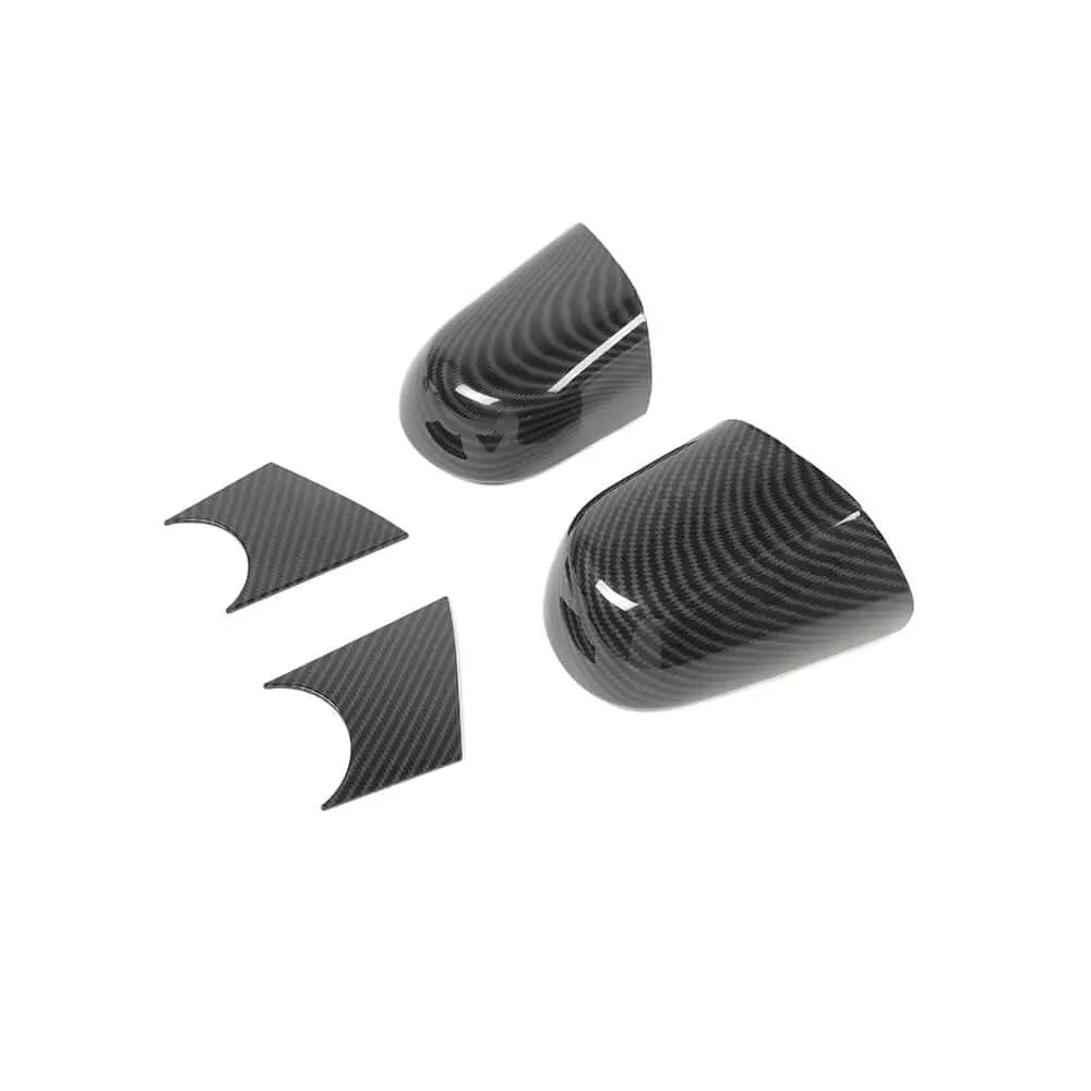 For 2018+ Jeep Wrangler JL JLU & Gladiator JT 4pcs Rearview Side Mirrors Base Cover Trim