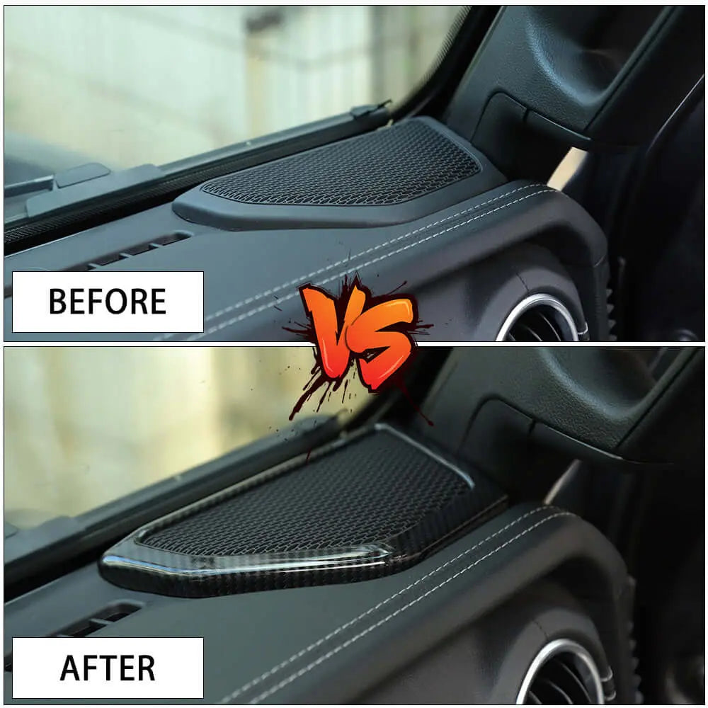 For 2018+ Jeep Wrangler JL/JLU & Gladiator JT A pillar Speaker Cover Trim – Interior Audio Accent