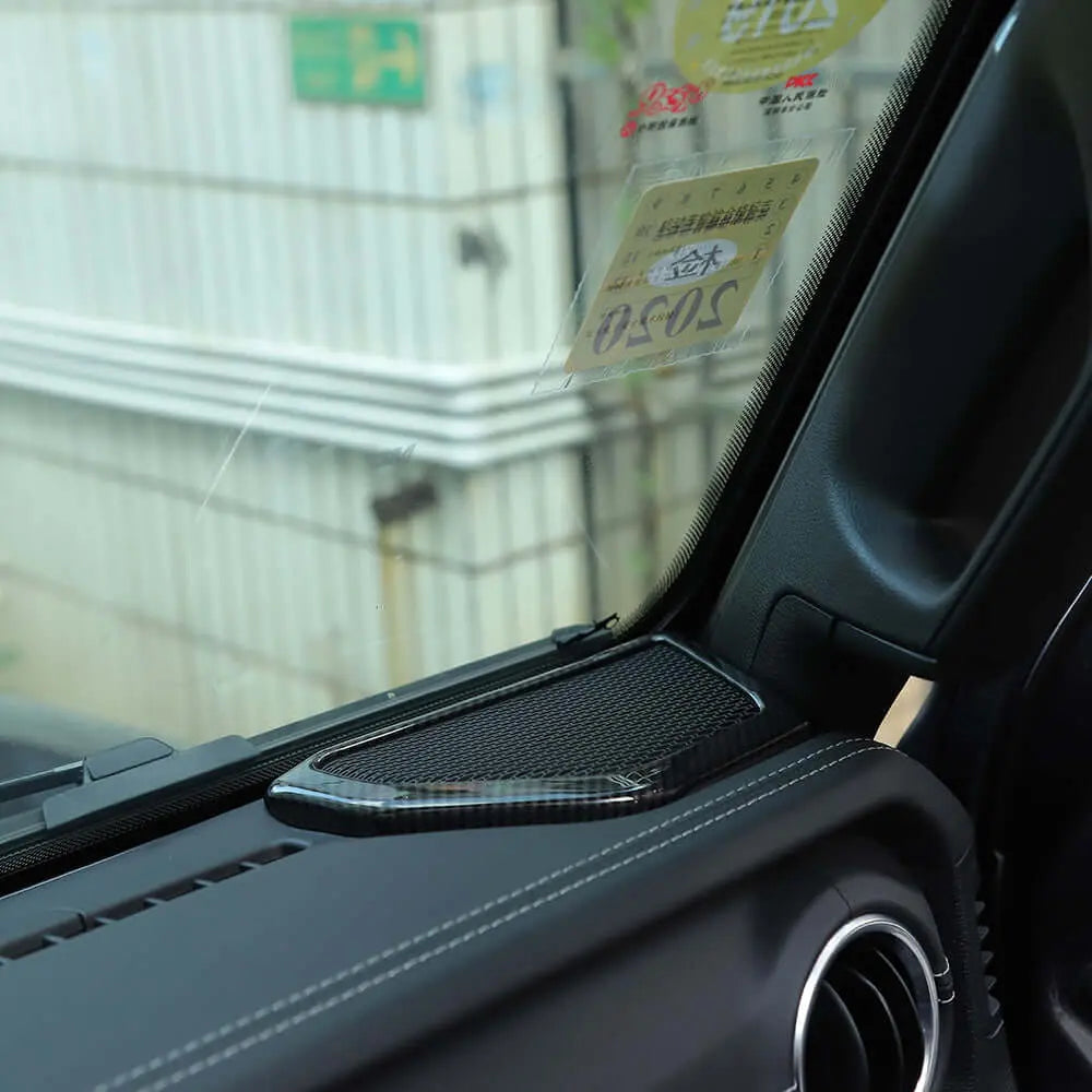 For 2018+ Jeep Wrangler JL/JLU & Gladiator JT A pillar Speaker Cover Trim – Interior Audio Accent