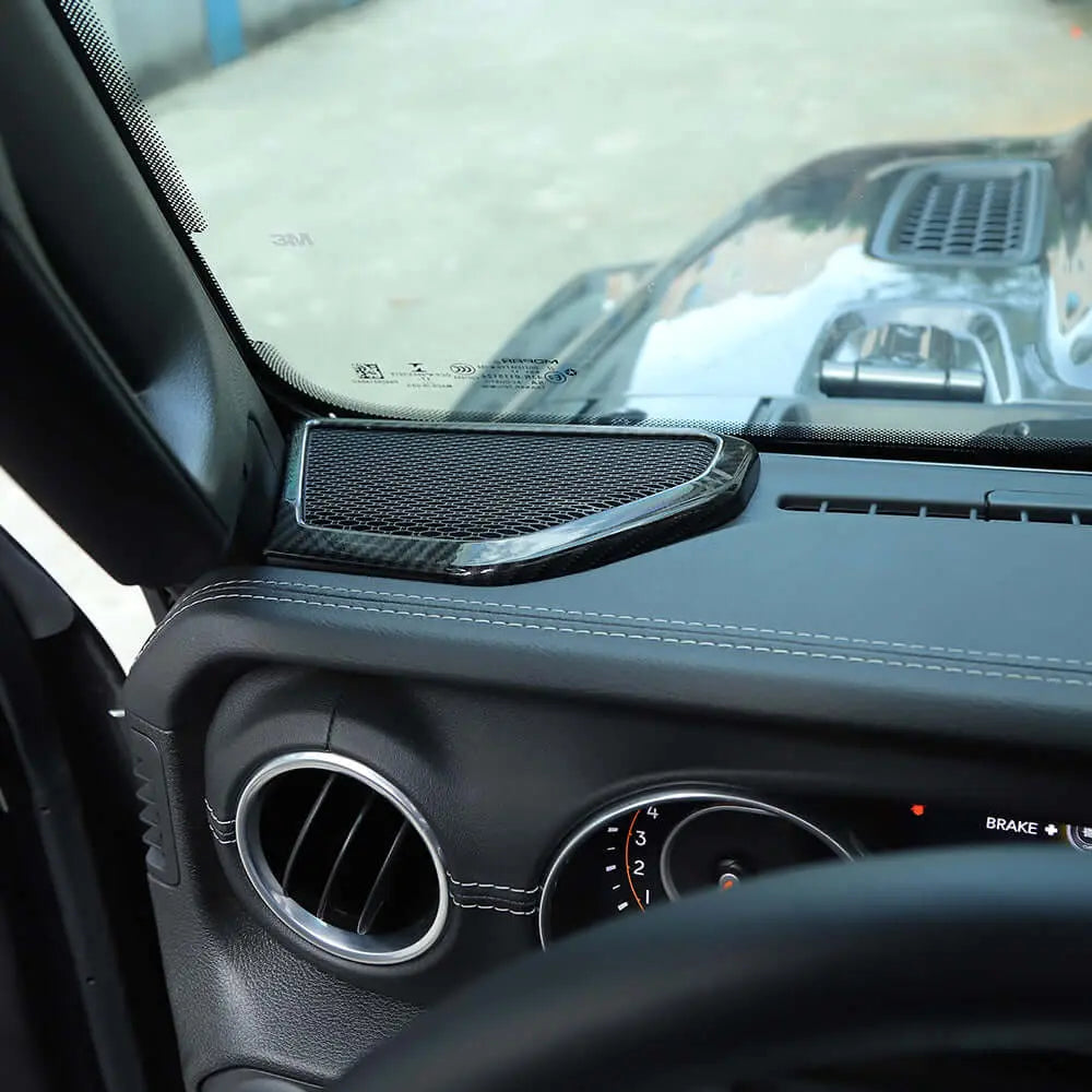 For 2018+ Jeep Wrangler JL/JLU & Gladiator JT A pillar Speaker Cover Trim – Interior Audio Accent