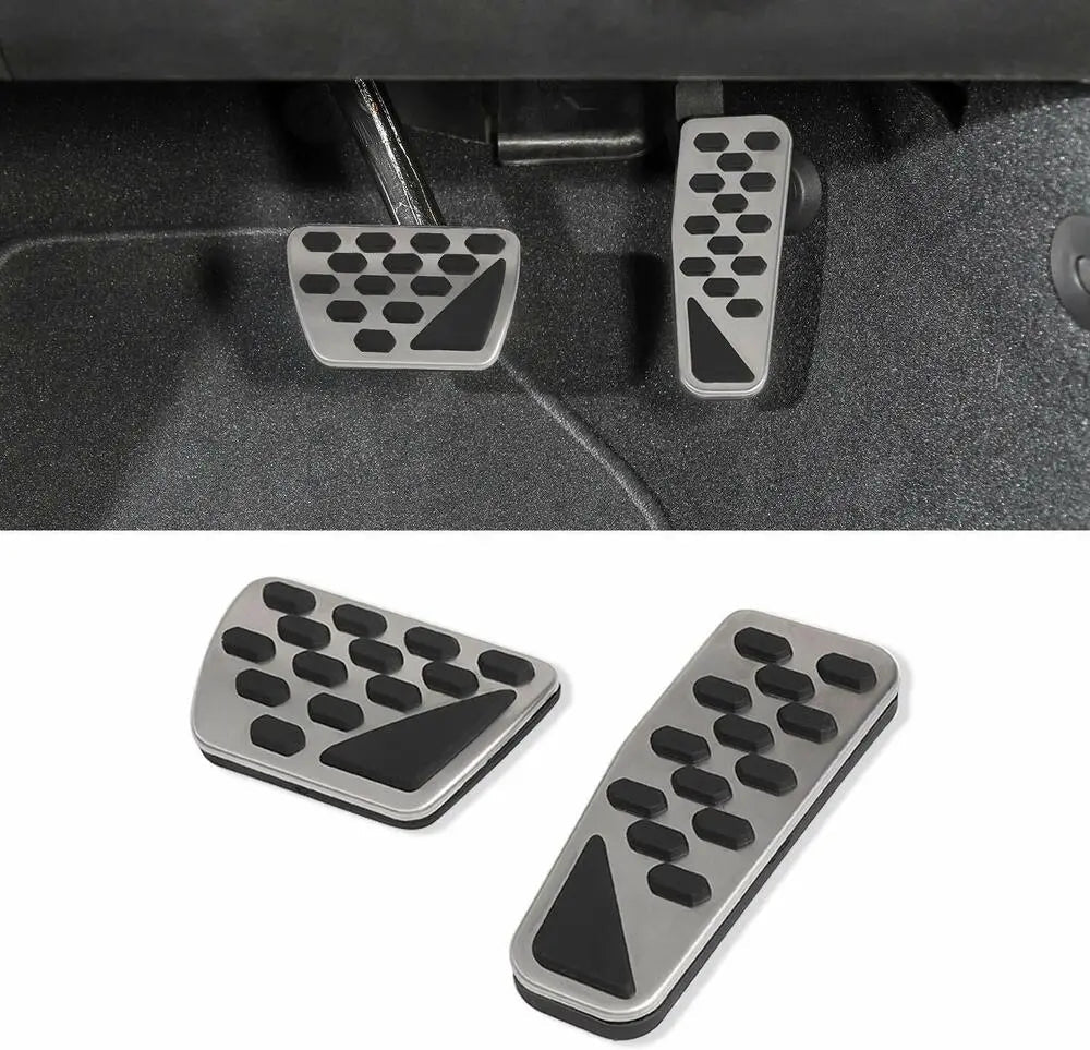 For 2018+ Jeep Wrangler JL JLU & Gladiator JT Brake Gas Pedal Cover Set