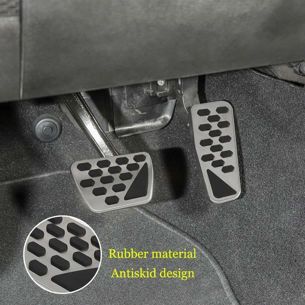 For 2018+ Jeep Wrangler JL JLU & Gladiator JT Brake Gas Pedal Cover Set
