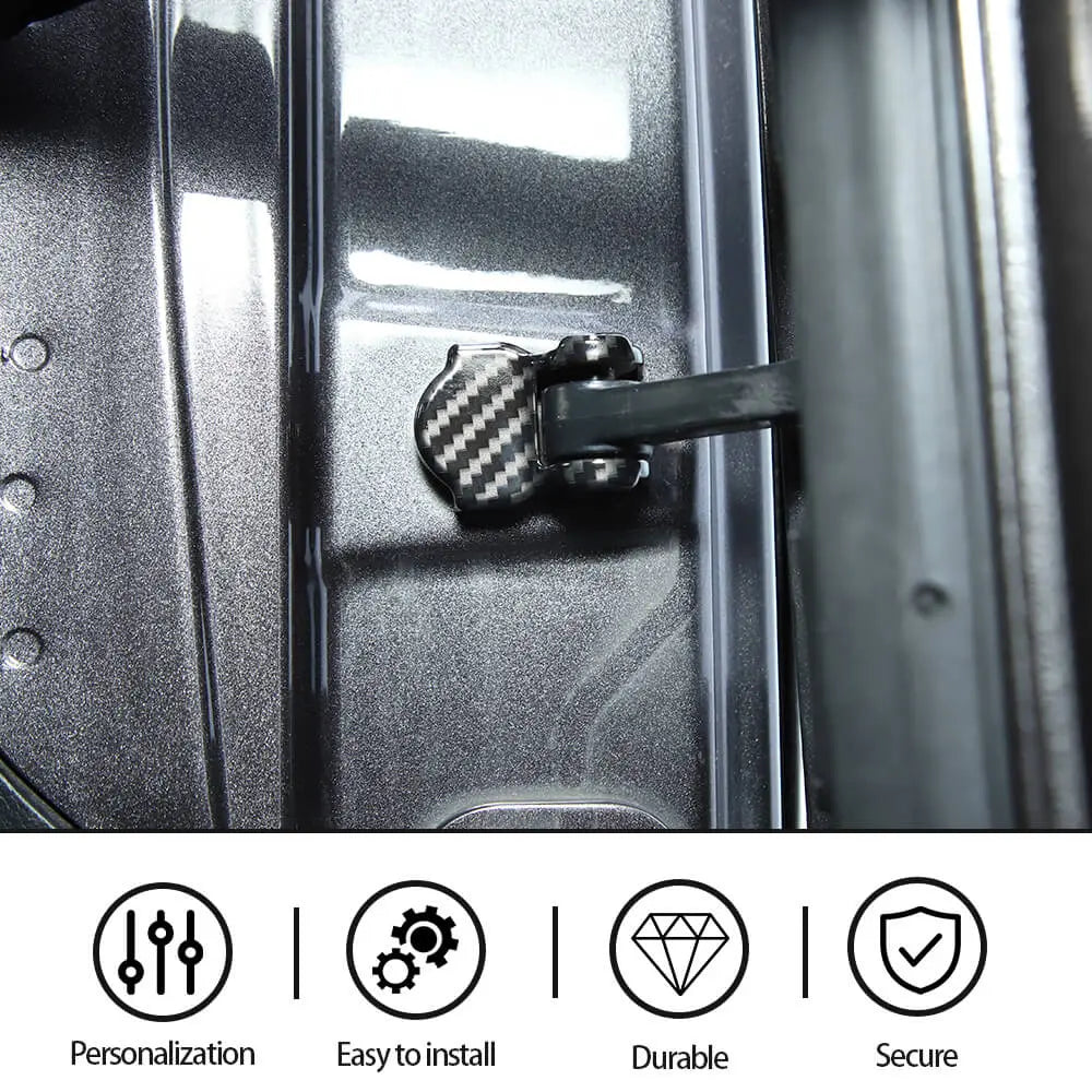 For 2018+ Jeep Wrangler JL JLU & Gladiator JT Door Limited Stopper Protective Cover Trim