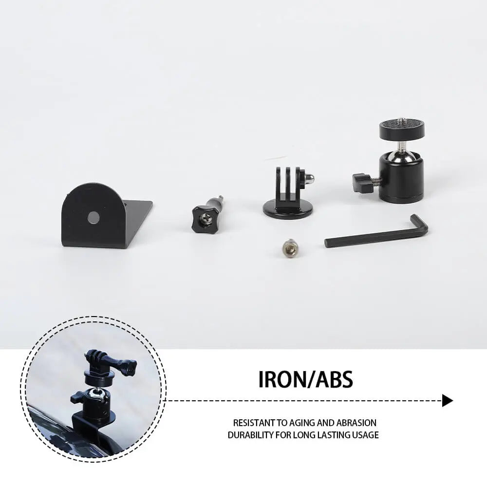 For 2018+ Jeep Wrangler JL JLU & Gladiator JT Engine Hood Action Camera Mount Bracket