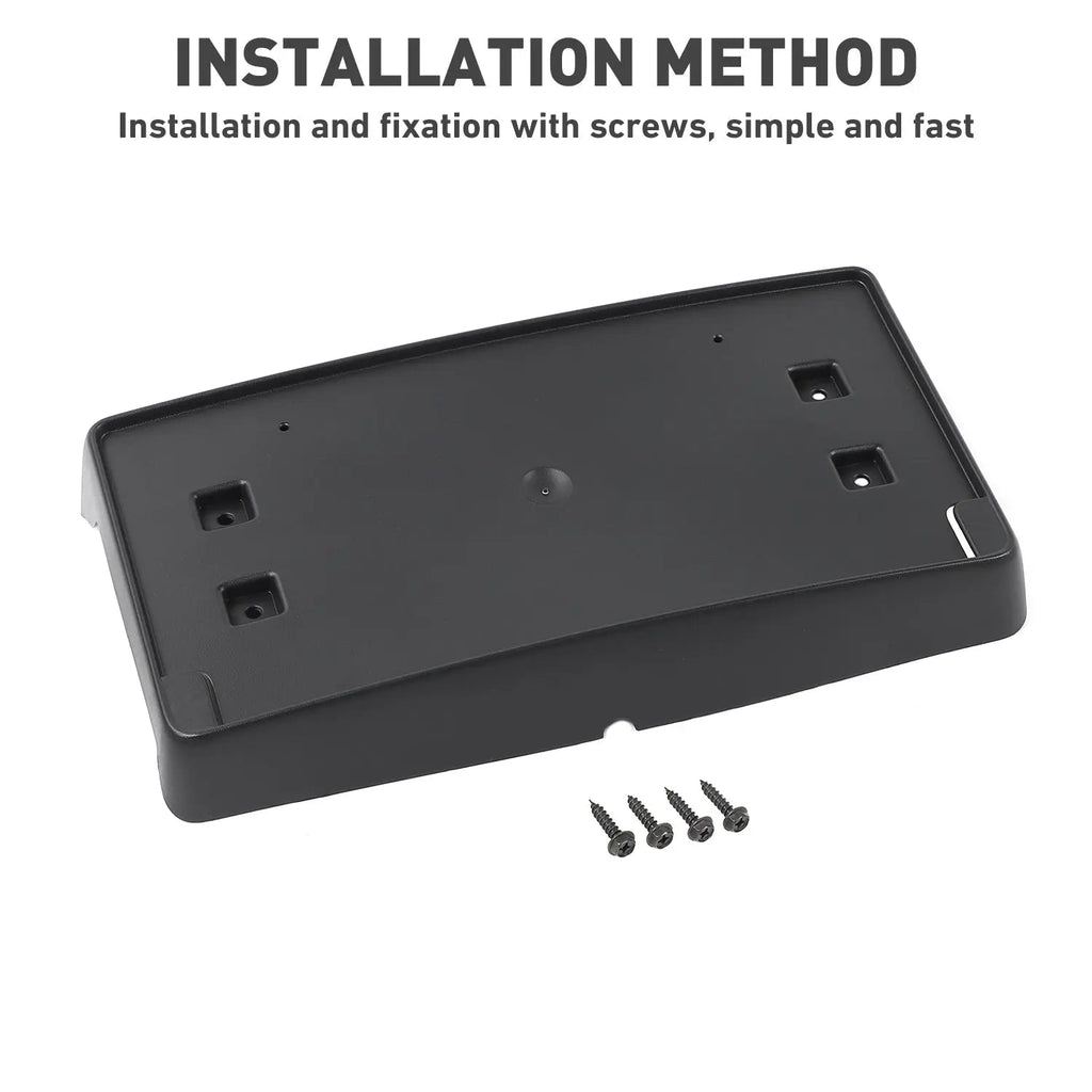 For 2018+ Jeep Wrangler JL JLU & Gladiator JT Front License Plate Mounting Bracket