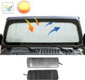 For 2018+ Jeep Wrangler JL JLU & Gladiator JT Front Window Windshield Shade Visor