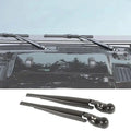 For 2018-2025 Jeep Wrangler JL JLU & Gladiator JT Front Windshield Rain Wiper Arm Cover Trim (2 pcs)
