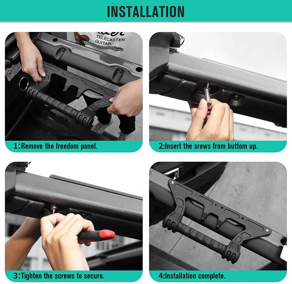 For 2018+ Jeep Wrangler JL JLU & Gladiator JT Grab Roll Bar Handle