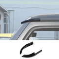 For 2018+ Jeep Wrangler JL JLU & Gladiator JT Hardtop Rain Diverter Extension Drip Rail Rain Gutter