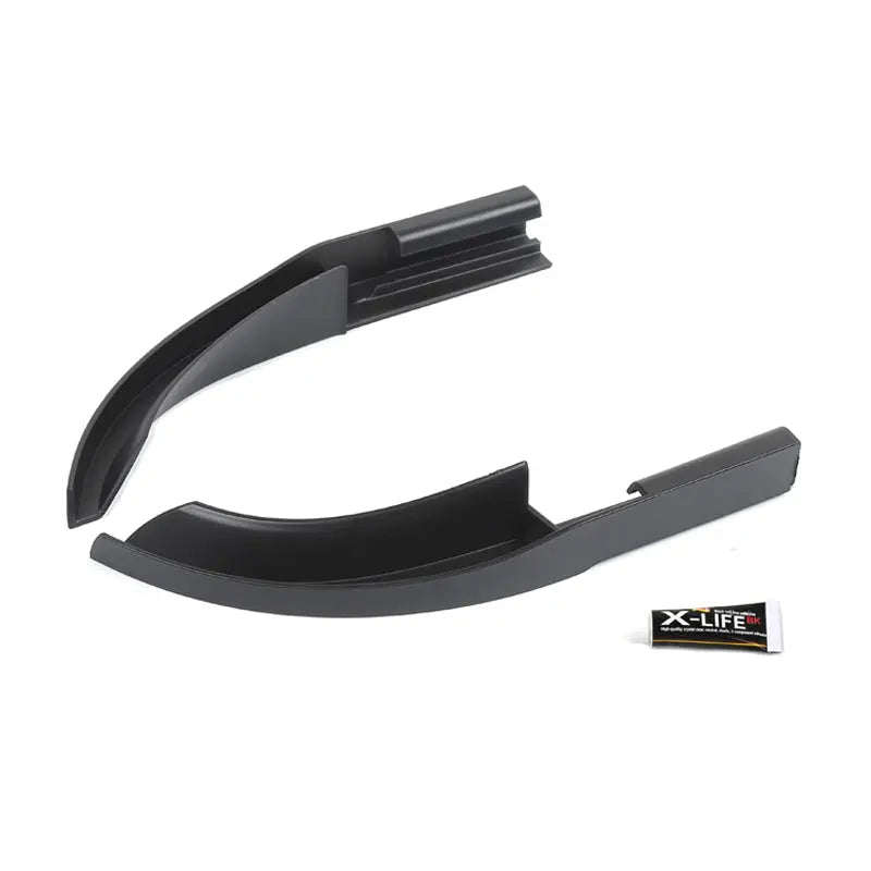 For 2018+ Jeep Wrangler JL JLU & Gladiator JT Hardtop Rain Diverter Extension Drip Rail Rain Gutter