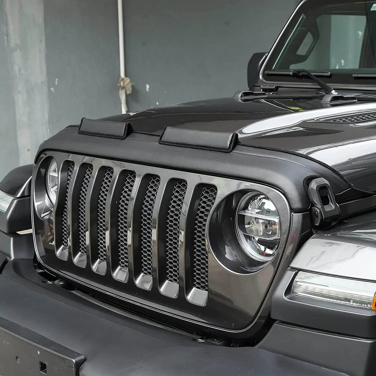 For 2018+ Jeep Wrangler JL JLU & Gladiator JT Hood Bra Cover Protector