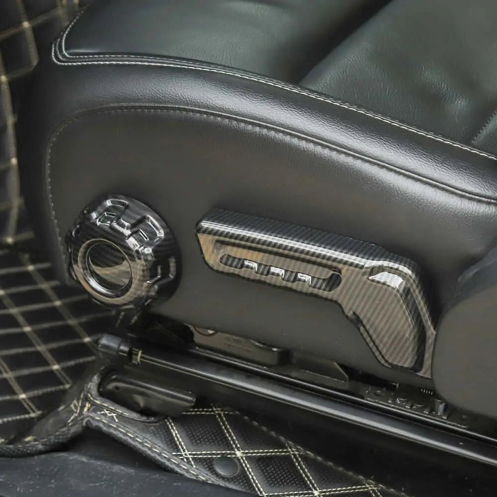 For 2018+ Jeep Wrangler JL JLU & Gladiator JT Seat Adjustment Switch Cover Trim