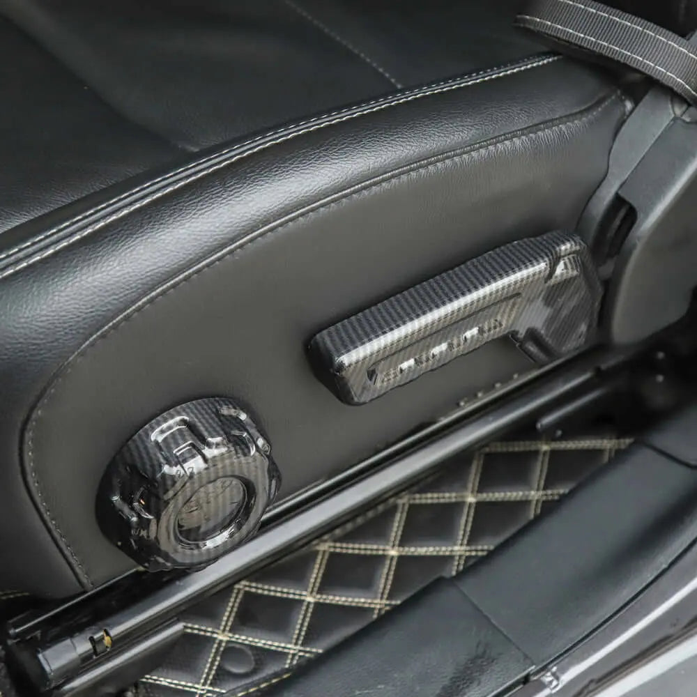 For 2018+ Jeep Wrangler JL JLU & Gladiator JT Seat Adjustment Switch Cover Trim