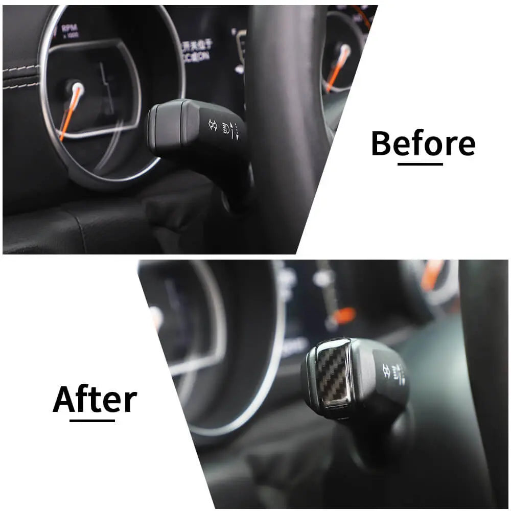 For 2018+ Jeep Wrangler JL JLU & Gladiator JT Turn Signal Wiper Control Lever Switch Trim