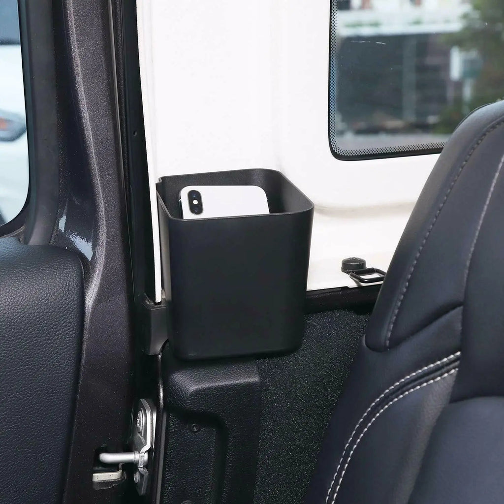 For 2018+ Jeep Wrangler JL JLU, Gladiator JT 2PCS Rear Seat Side Storage Tray Organizer Box