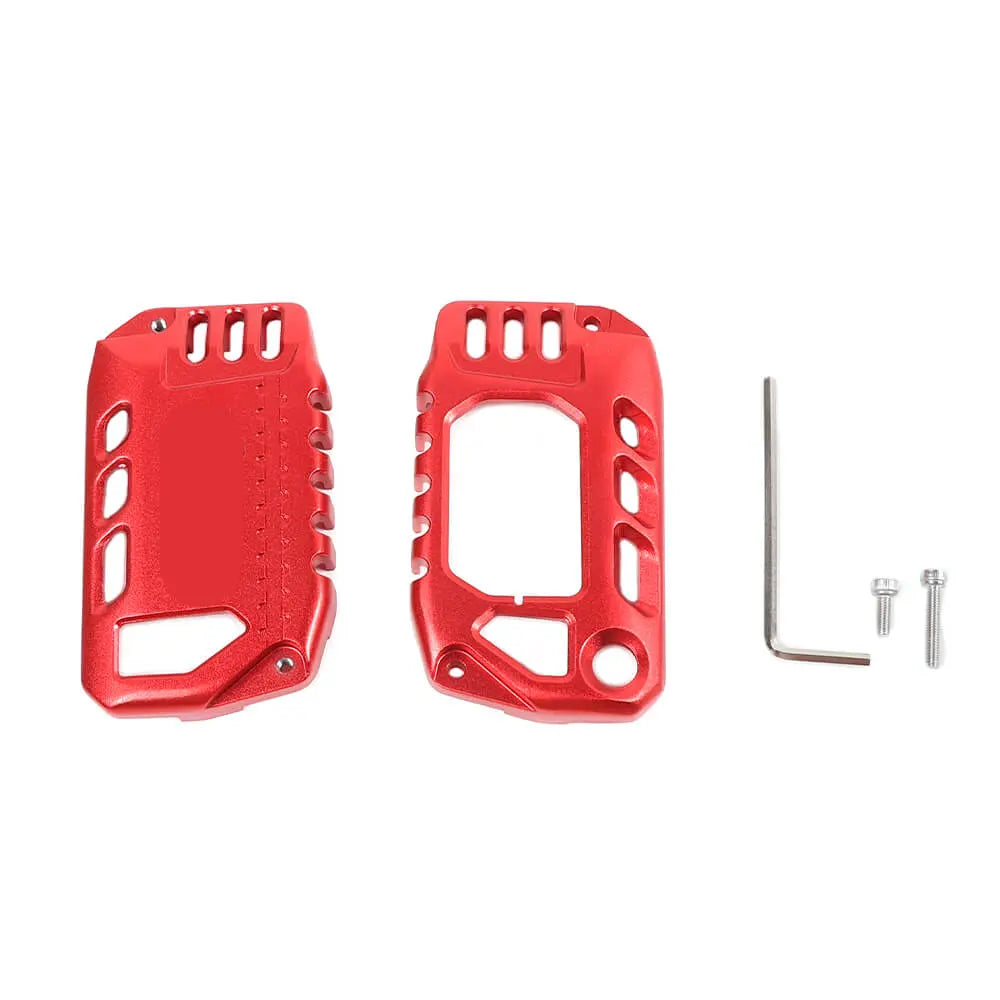 For 2018+ Jeep Wrangler JL JLU, Gladiator JT Aluminum Key Fob Cover Case