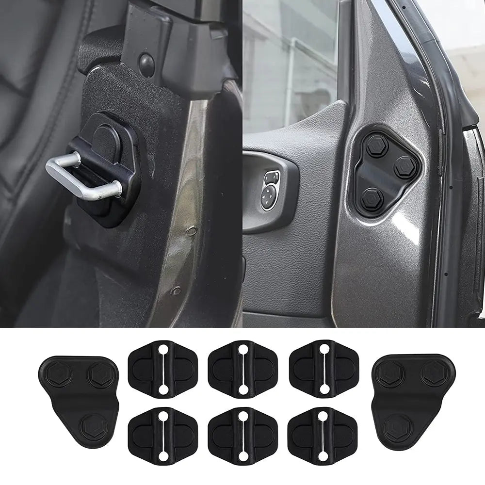 For 2018+ Jeep Wrangler JL JLU, Gladiator JT Door Lock Screw Cover Trim