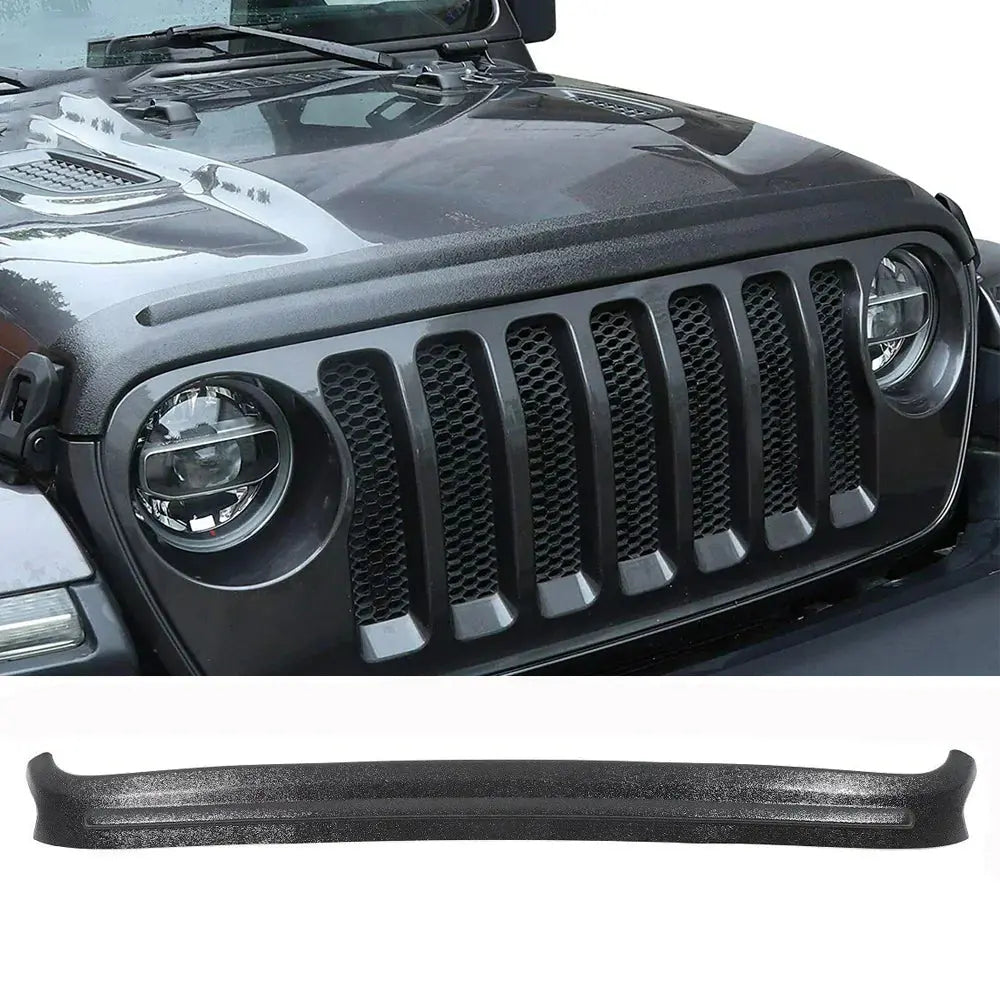 For 2018+ Jeep Wrangler JL JLU, Gladiator JT Hood Sandstone Baffle Deflector Guard Shield Plate