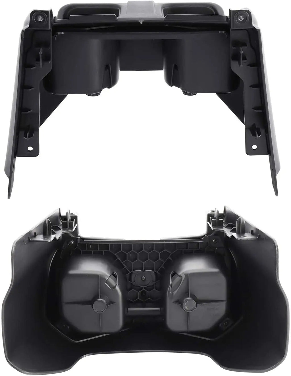 For 2018+ Jeep Wrangler JL JLU, Gladiator JT Rear Seat Cup Holder Floor Console Mounted Drink Holders Storage Box