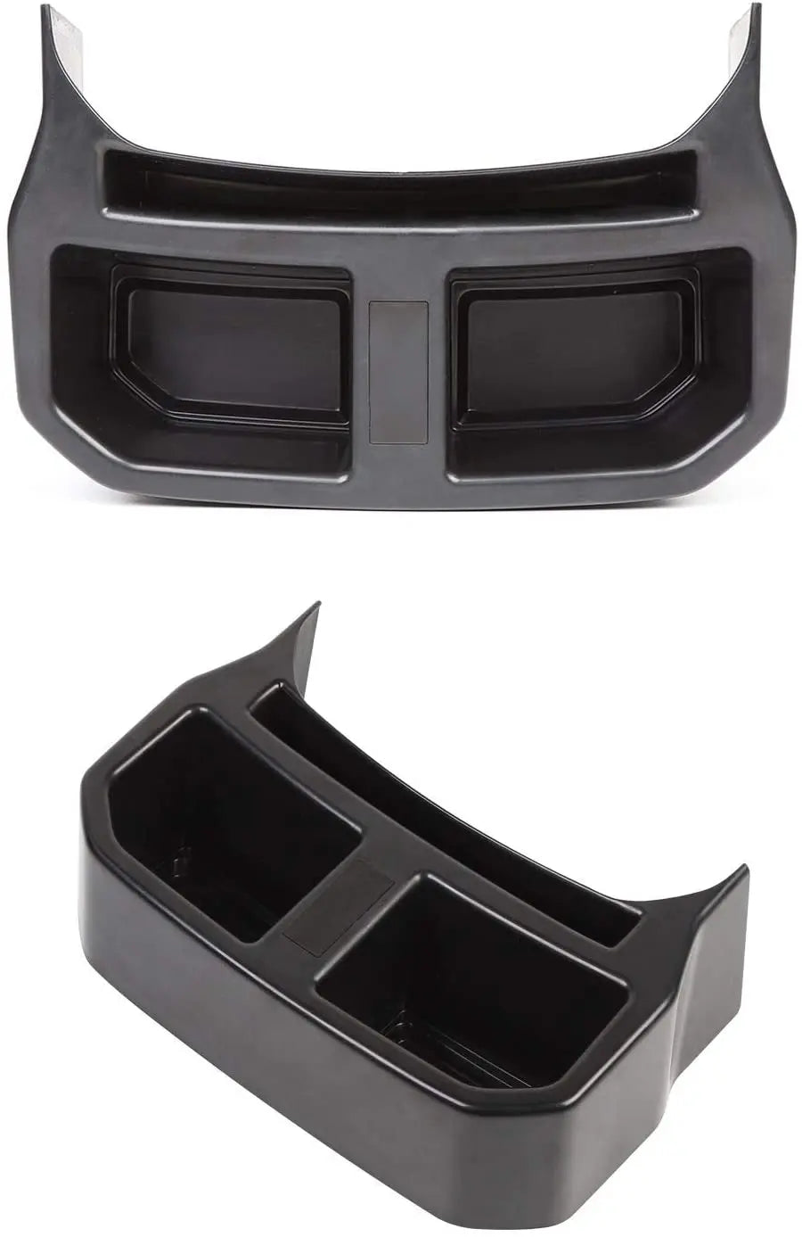 For 2018+ Jeep Wrangler JL JT Console Mounted Drink Holder Rear Seat Storage Organizer