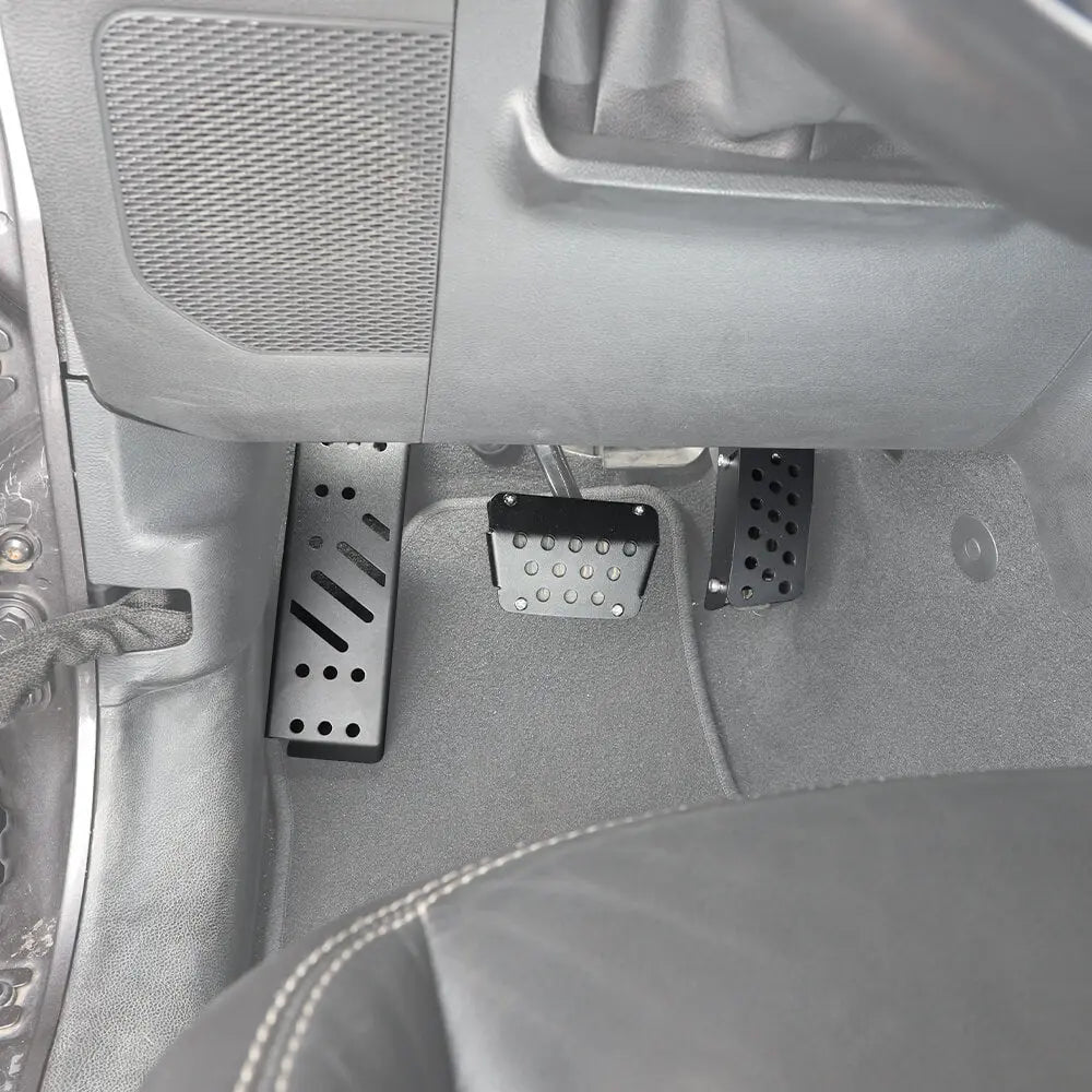 For 2018+ Jeep Wrangler JL JT Metal Foot Rest Pedal Accelerator Brake Pedal