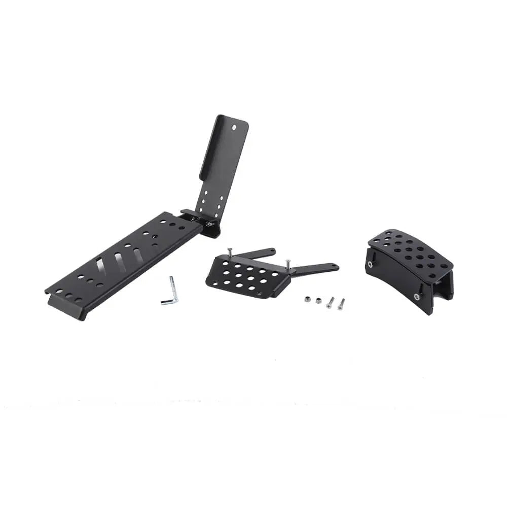 For 2018+ Jeep Wrangler JL JT Metal Foot Rest Pedal Accelerator Brake Pedal