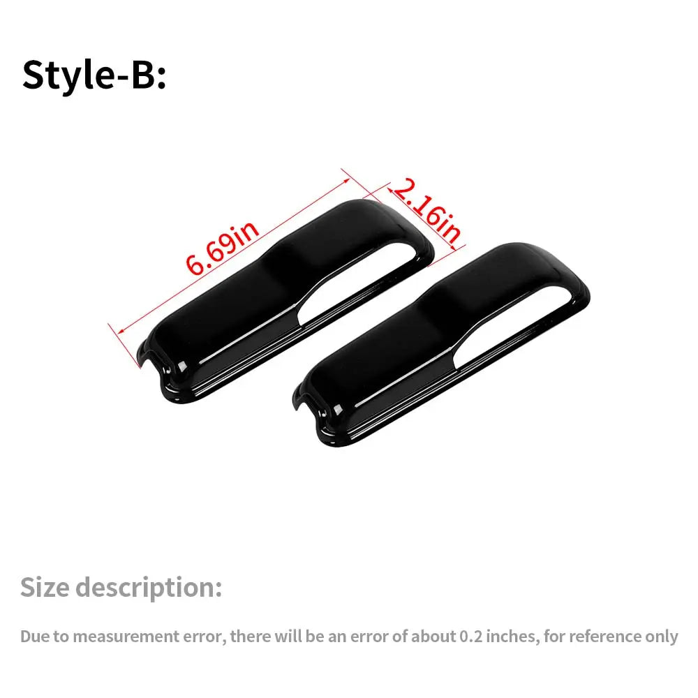 For 2018+ Jeep Wrangler JL JT Side Fender Engine Hood Hinge Air Inlet Trim