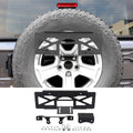 For 2018+ Jeep Wrangler JL Rear Spare Tire License Plate Bracket Accessories